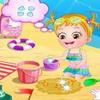 image BABY HAZEL BEACH TIME by TOPBABYGAMES